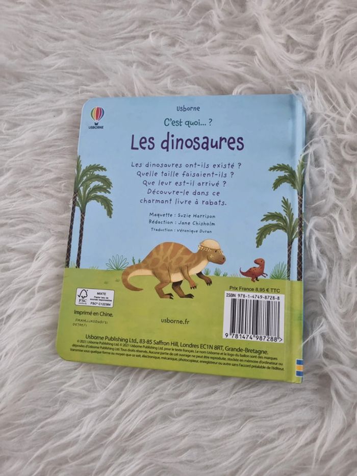 Livre C'est quoi Les dinosaures - photo numéro 3
