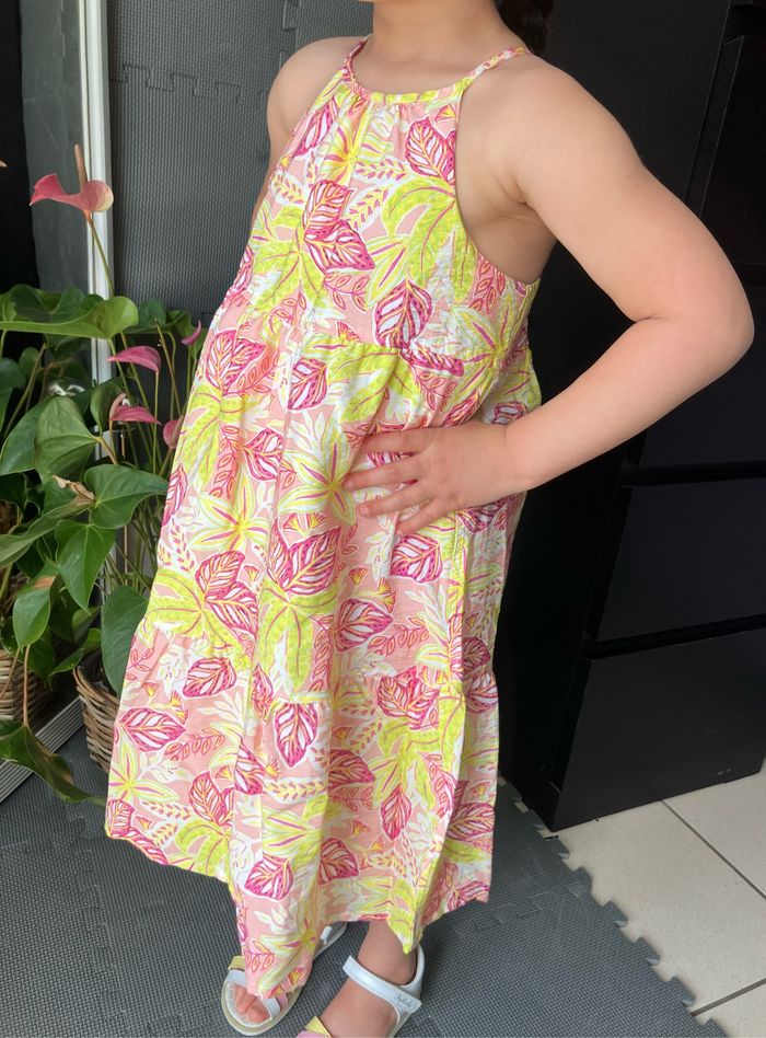 Robe longue fleurie 5 ans - photo numéro 3