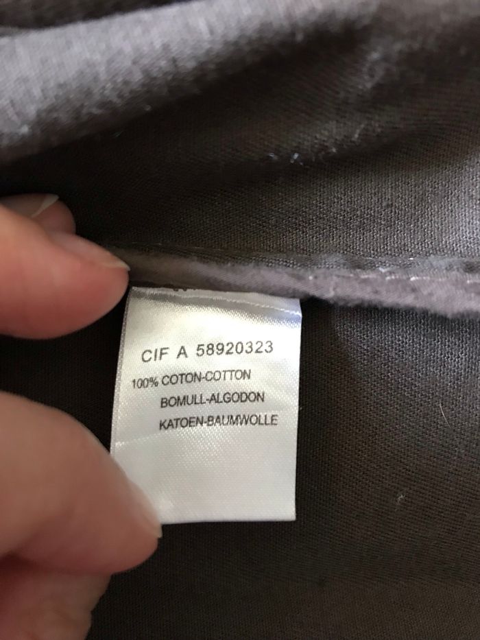 La Redoute veste printemps automne femme non doublée en coton marron ceinture T40 - photo numéro 6
