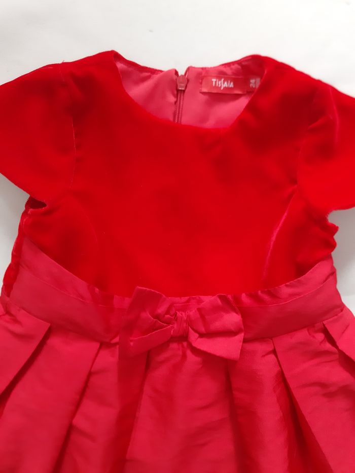 robe de fête rouge - Noël / Réveillon - 24 mois - photo numéro 3