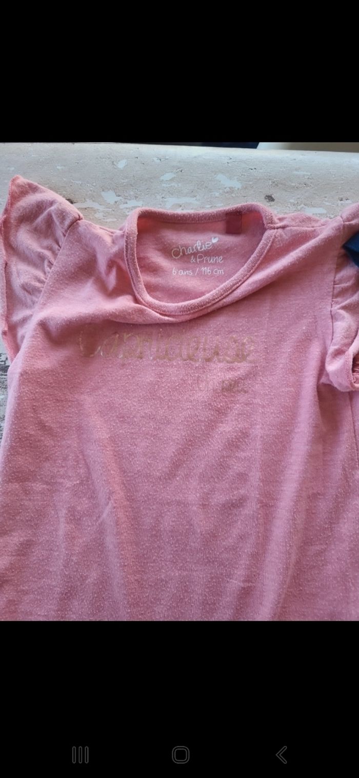 Lot 4 Tee-shirt manche courte - photo numéro 3