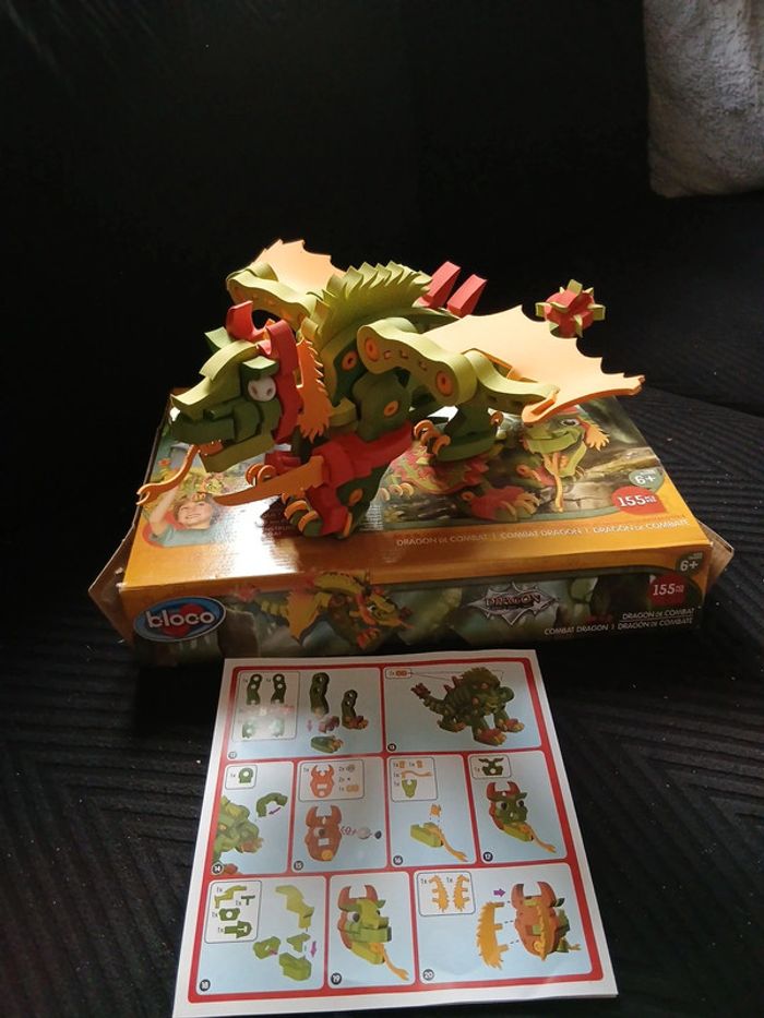Jeu bloco dragon de combat - photo numéro 2