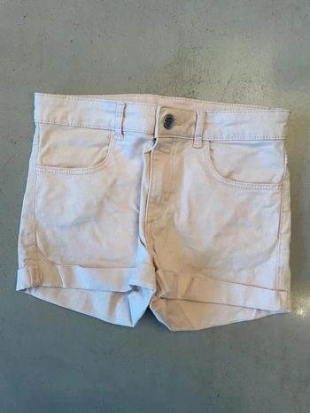 Short rose pale H&M 10-11 ans