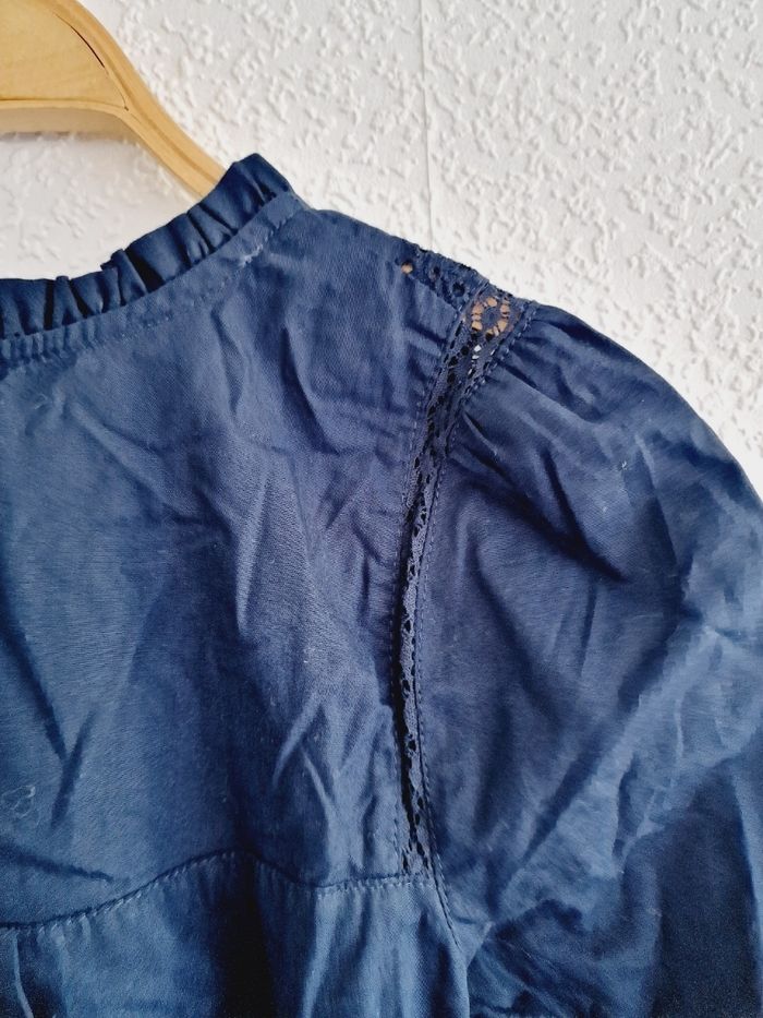 Kiabi - Blouse / chemise manches longues - Bleu marine - Neuve avec étiquette ! (10 ans) - photo numéro 5