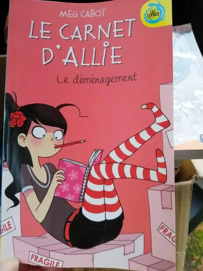 Le carnet d'Allie Le déménagement de Meg Cabot - photo numéro 1