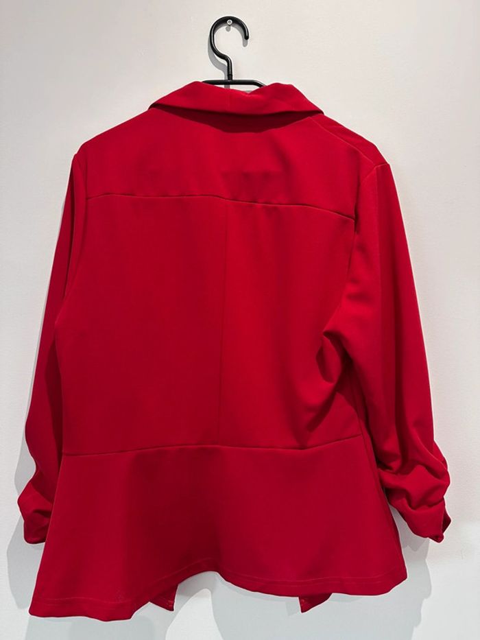 Veste blazer rouge - photo numéro 2