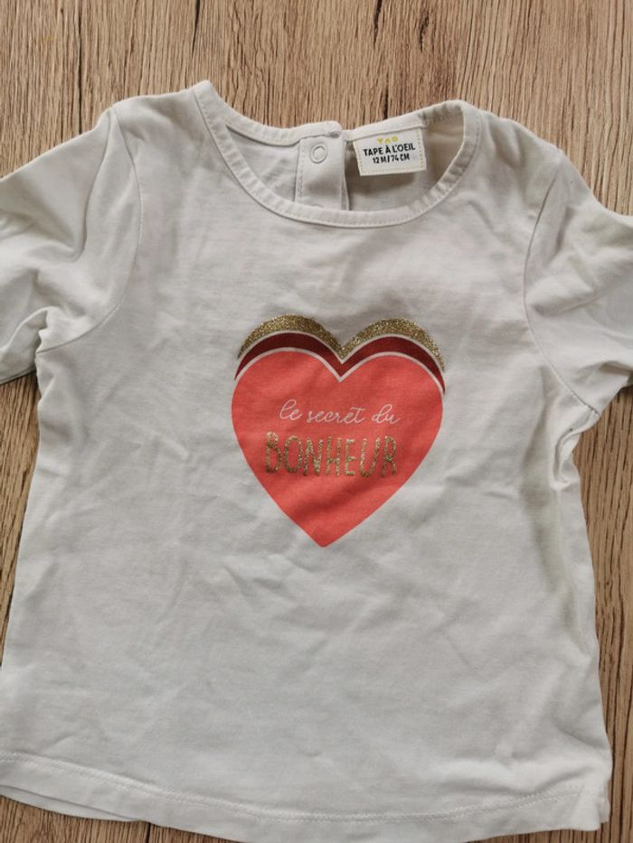 Lot de 2 Tee-shirts manches longues - photo numéro 4