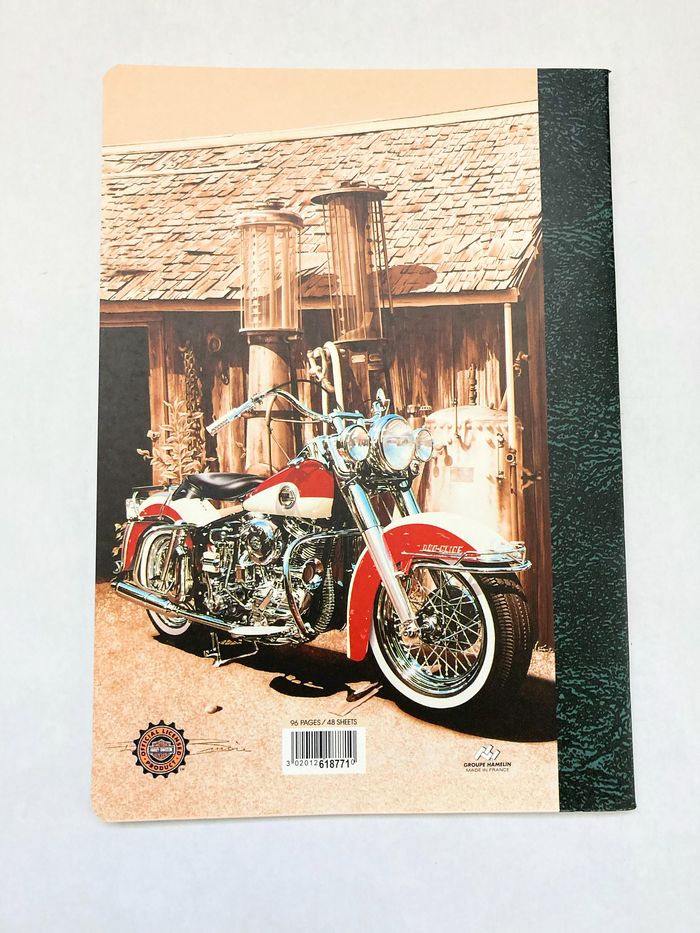 Lot de 3 cahiers Harley Davidson - photo numéro 5
