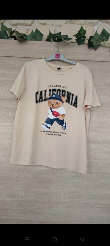 Tee shirt ourson