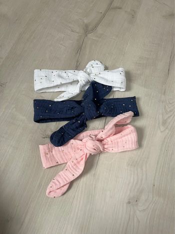 Lot de 3 bandeaux créatrice neuf.