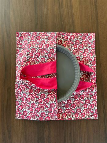 Sac de transport pour tarte, quiche ou gateau