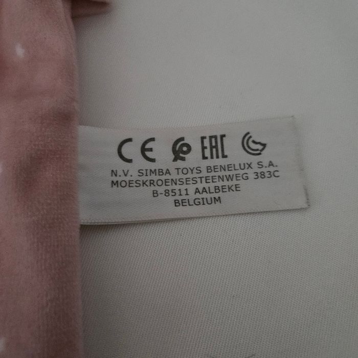 Doudou lapin kiabi rose - photo numéro 3