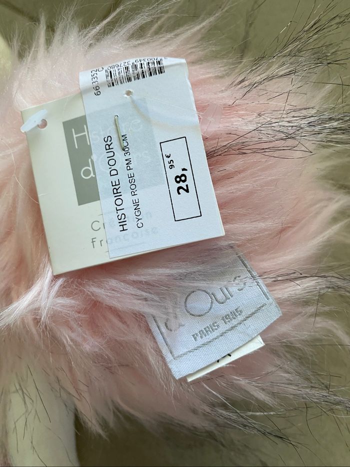 Doudou cygne histoire d'ours - photo numéro 2