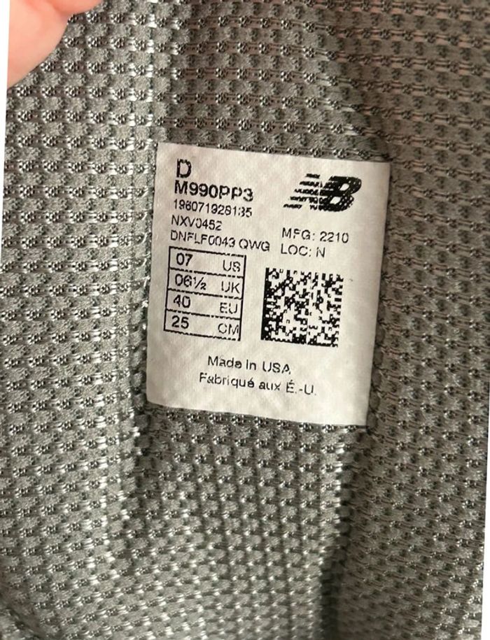New balance 990 x Patta - photo numéro 11