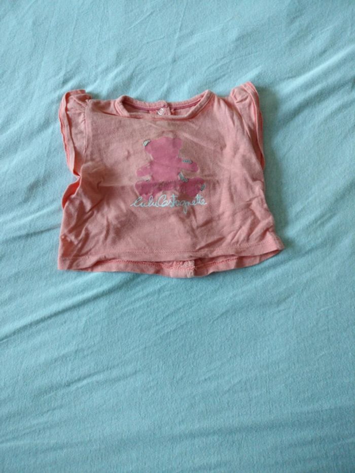 T-shirt fille 3 mois