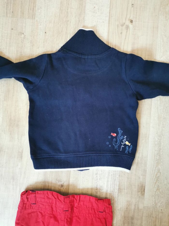 Gilet+short Sergent Major 6 mois - photo numéro 5