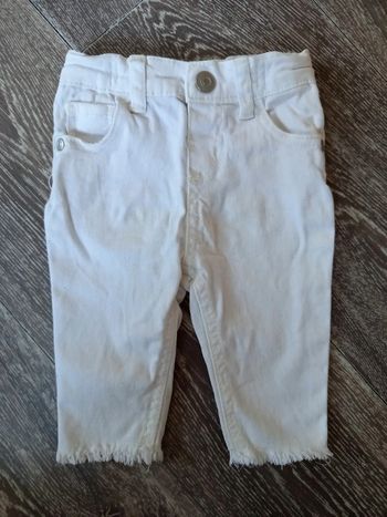 Jean blanc Primark 3 mois