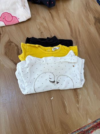 Lot 3 maillots manches longues 3 mois