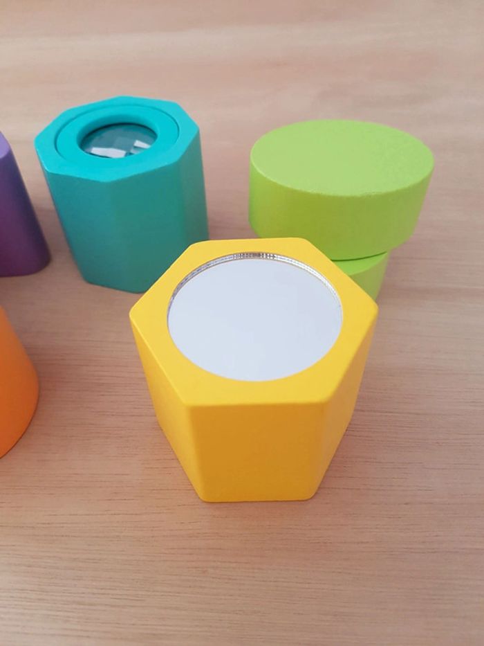 Janod cubes sensoriels I Wood en bois - photo numéro 7