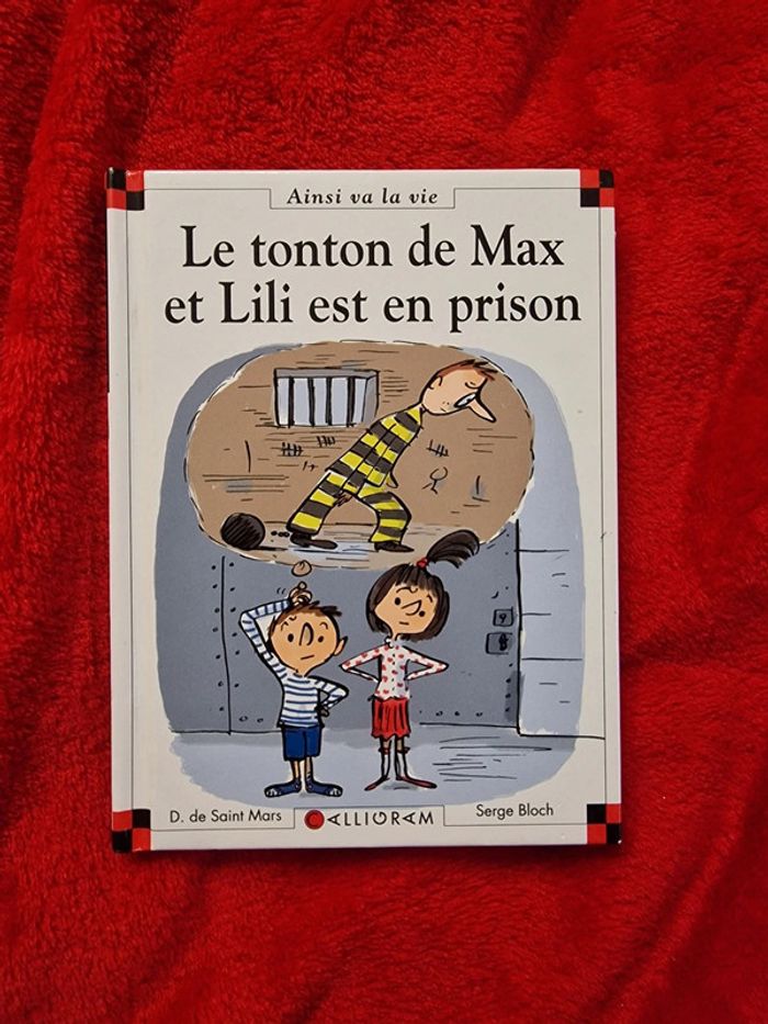 Livre 95 le tonton de max et lili est en prison