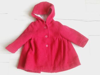 Vêtement fille veste manteau rose Vert Baudet 3 ans