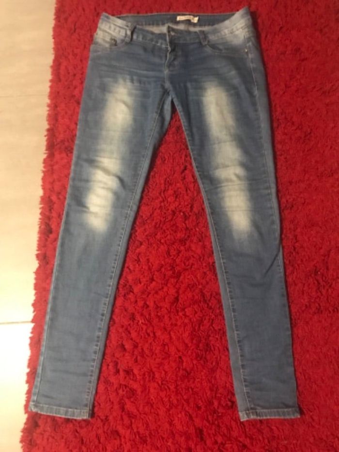 # jeans clair taille L