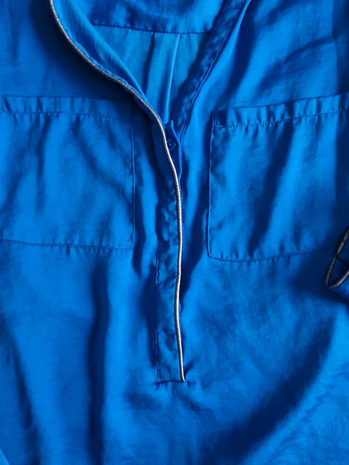 Blouse bleu nuit - photo numéro 4