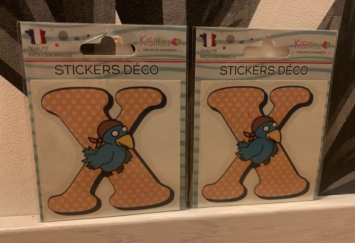 Stickers lettre X
