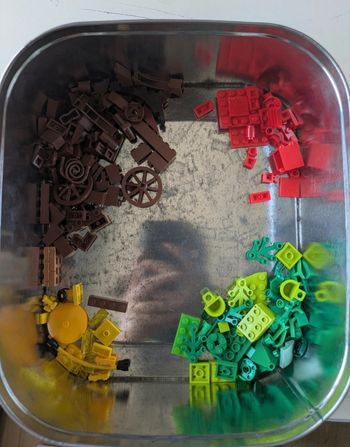 Lot de lego de couleur 