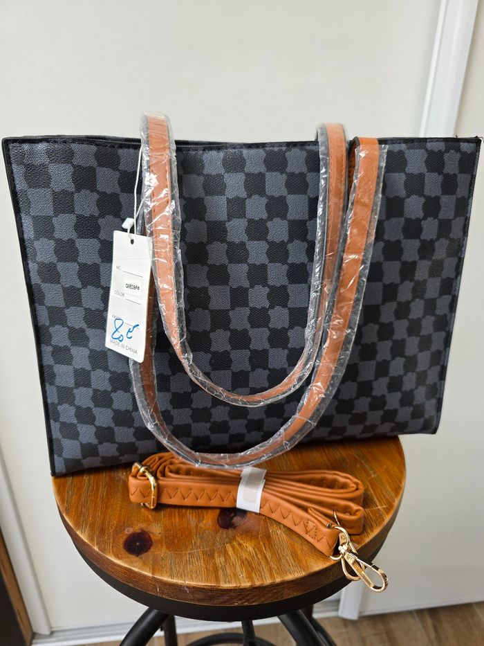 Sac à main chic anthracite