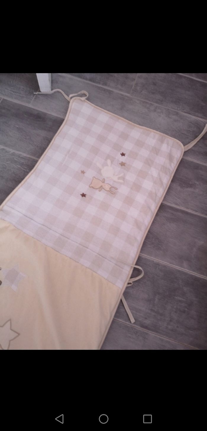 Ensemble tour de lit, couvre lit et gigoteuse - photo numéro 5