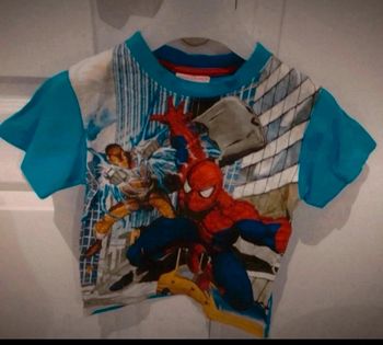T shirt garçon spiderman 2-3 ans