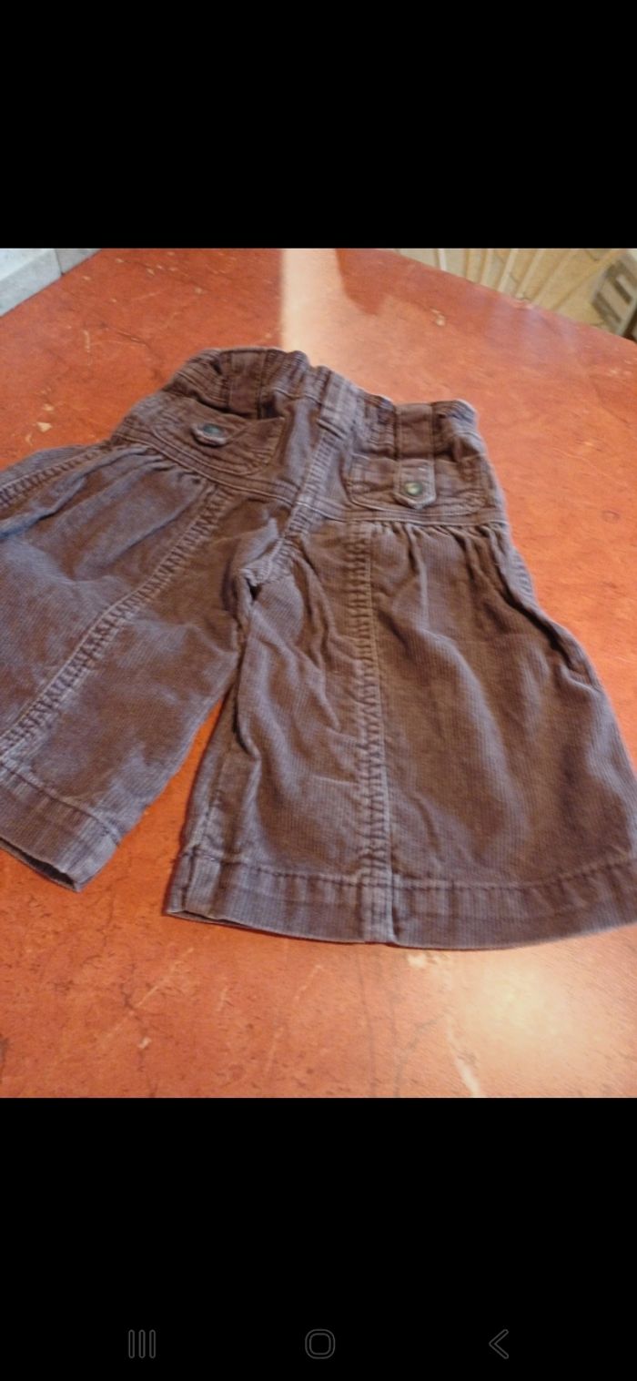 Jupe culotte fille taille 2 ans - photo numéro 3