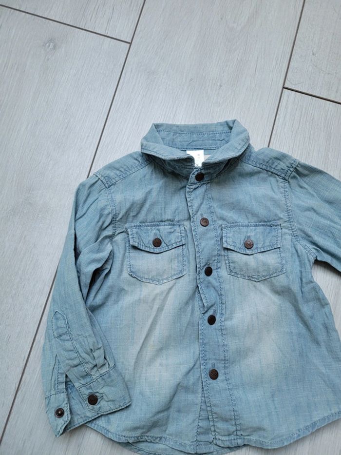 Chemise jean 9 mois