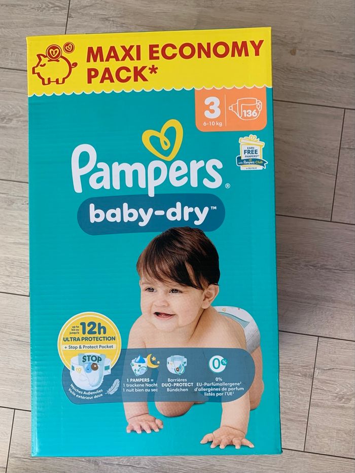 Couche Pampers babydry - photo numéro 2