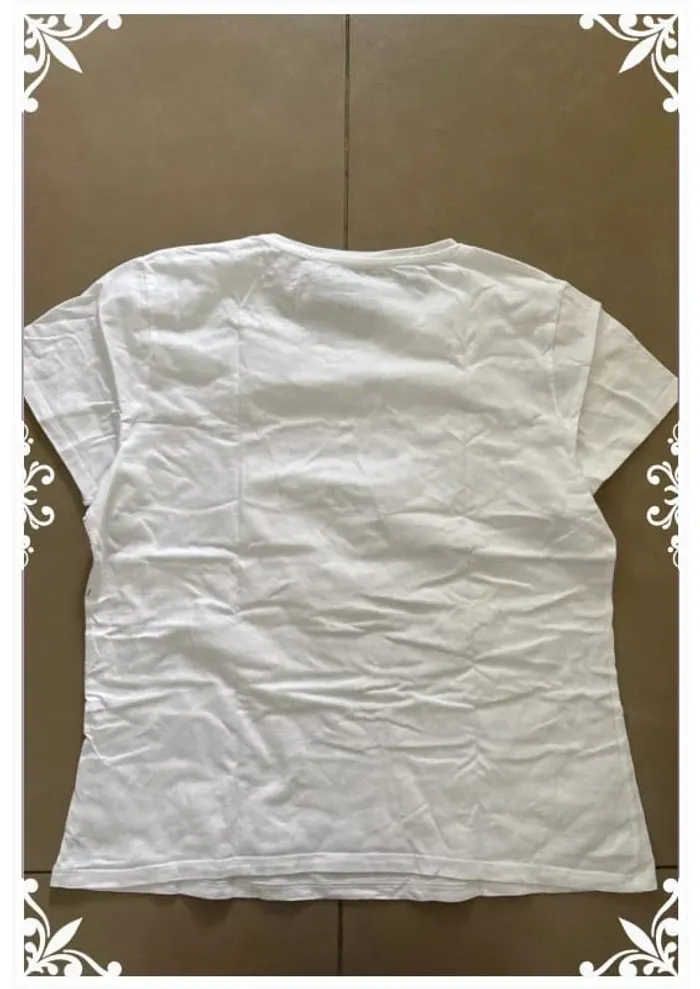 T-shirt blanc Polo Club Original – Taille XXL - photo numéro 5