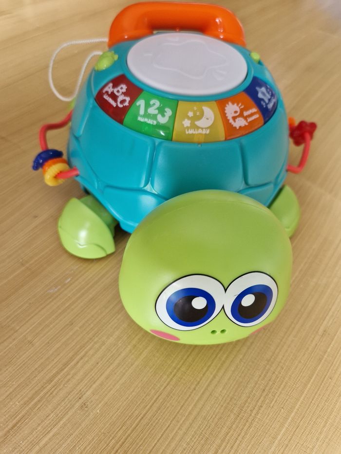 Jouet Tortue musicale qui marche - photo numéro 2