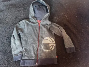 Sweat gilet zippé Okaïdi 8 ans