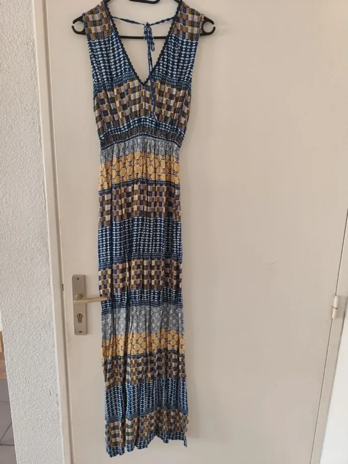 Robe longue camaïeu - photo numéro 3