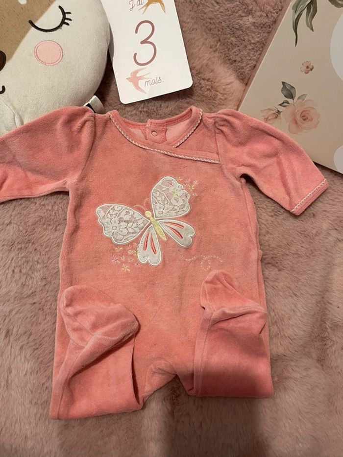 Lot de 4 pyjama velours 3m - photo numéro 3