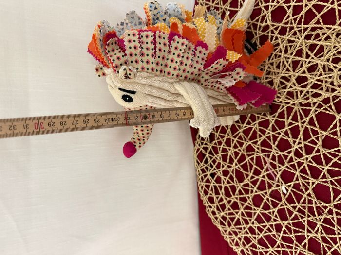 Les Déglingos Pikos le hérisson Original peluche beige - photo numéro 4