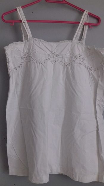 Blouse blanche vintage