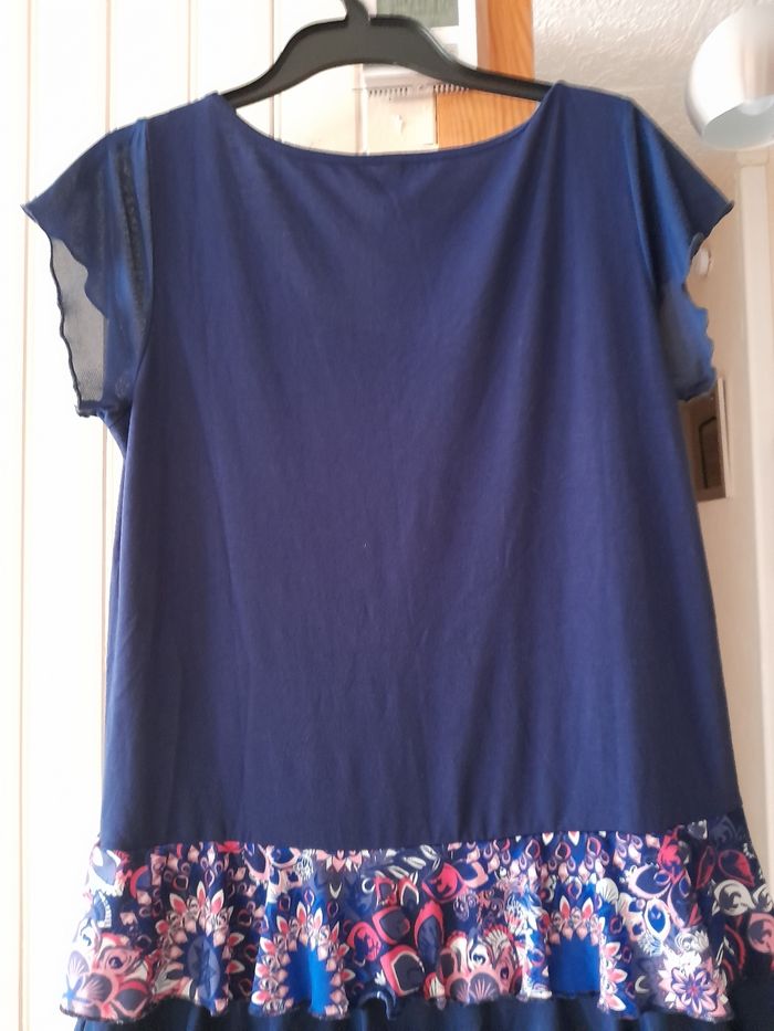 Robe bleu marine colorée 36 38 - photo numéro 9
