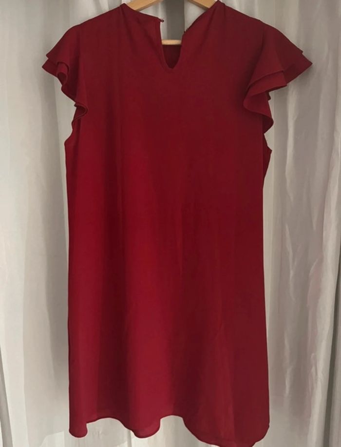 Robe rouge/bordeau