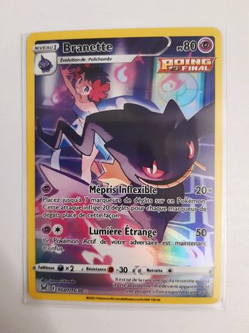 Carte pokemon branette