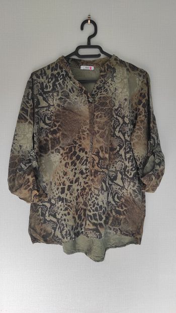 Blouse / Chemisier motif animalier 