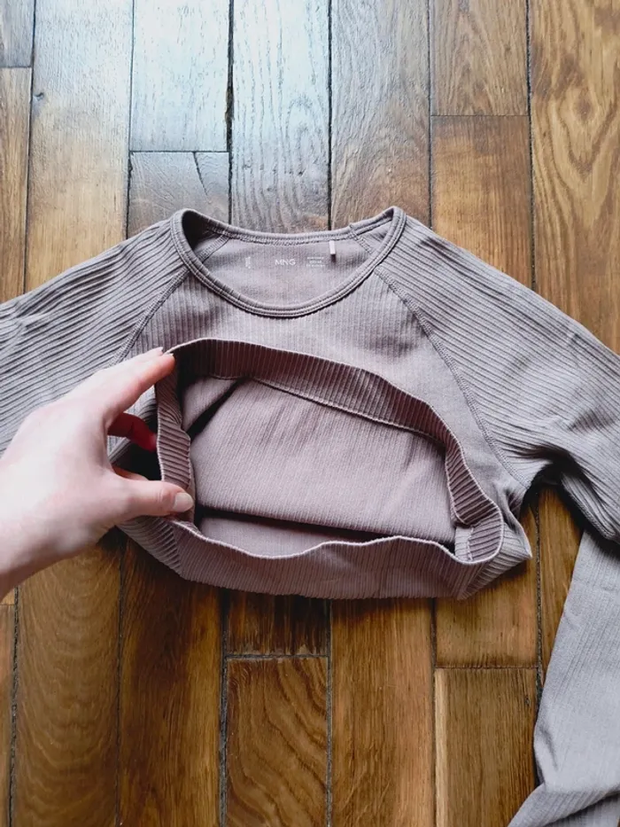 Crop Top Mango taille S - photo numéro 5
