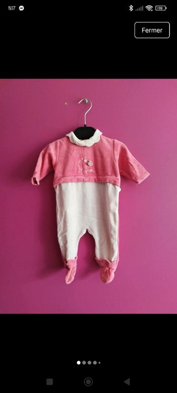 Pyjama cocoon 60 cm b2 