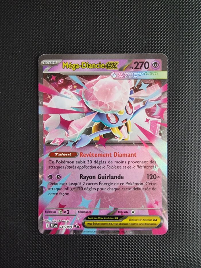 Méga-Diancie EX 041/094 - Flammes Fantasmagoriques