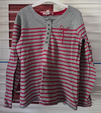 T-shirt manches longues fille 10 ans - Lisa Rose